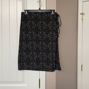 DKNY Pencil wrap midi skirt